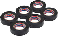 Vergionic 2384 PVC insulation tape 17 mm 20 m 6 pcs black - Electrical Tape