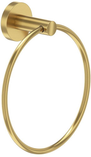 MarkAdler Round towel holder Level 1.2, gold - Towel Rack - Main image