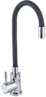 MIXXUS Dřezová baterie s flexi výtokem SUS-011 CHROME REFL.BLACK, černá - Tap