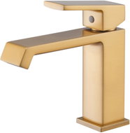 MIXXUS Umyvadlová baterie PREMIUM GAUDI 001 BRUSHED GOLD, zlatá - Tap