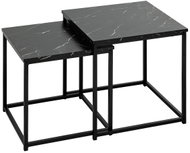 Atmosphera Metal storage tables JONES, 2 pcs, - Coffee Table