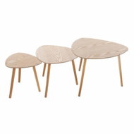 Atmosphera Set of three wooden coffee tables - Coffee Table