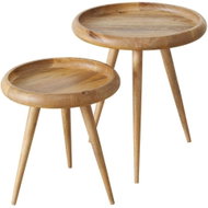 Boltze Home Wooden coffee table made of mango wood - Coffee Table
