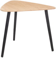 Giftdecor Triangular coffee table with wooden top, 64 × 60 × 48 cm - Coffee Table
