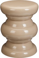 Home Styling Collection Coffee table, metal, diameter 32 × 41,5 cm - beige - Coffee Table