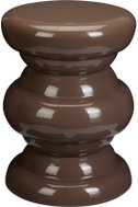 Home Styling Collection Coffee table, metal, diameter 32 × 41,5 cm - brown - Coffee Table