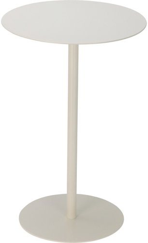 Home Styling Collection Metal coffee table, diameter 35 × 53 cm, white - Coffee Table - Main image