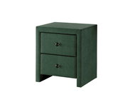 Halmar Noční stolek Prima 3, tmavě zelená - Night Stand