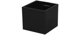 Sgaravatti Trend s.r.l. Cube Magnetický květináč 3,5 cm černý - Obal na květináč