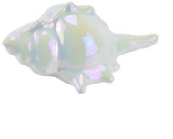 DOMMIO Ceramic shell, white pearl, 7 × 12 cm - Decoration