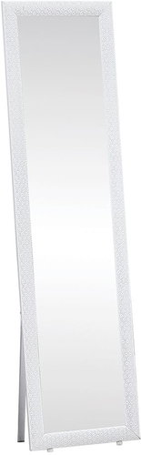 Tempo Kondela Laval Standing mirror white - Mirror - Main image