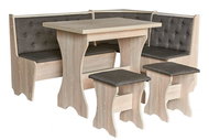 Casarredo Jídelní rohový Set corner dub sonoma/látka - Jídelní set