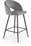 Halmar Barová židle H96, šedá - Bar Stool