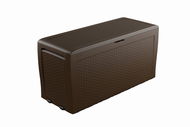 KETER Zahradní úložný box Samoa Rattan Box 270l, hnědý - Zahradní úložný box