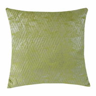 StarDeco Polštář dekorativní - zelený se stříbrnou 45 × 45 cm - Polštář