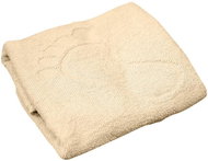 TEXTILOMANIE Koupelnová předložka Foot béžová - Bath Mat