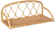 ATMOSPHERA FOR KIDS Police, nástěnná, do dětského pokoje, ratan, hnědá, 57 × 23 × 24 cm - Shelf