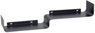 ATMOSPHERA Emilio wall shelf, metal, black, 51.5×11.5×12cm - Shelf