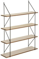 ATMOSPHERA Iris wall shelf, MDF, brown, 60×17×81.5cm - Shelf