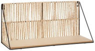 ATMOSPHERA wall shelf, metal, brown, 48×21cm - Shelf