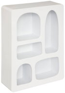 ATMOSPHERA wall shelf, MDF, white, 45×15×65cm - Shelf