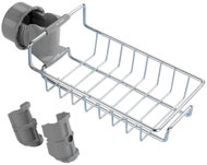 MAXIMEX Bathroom and shower shelf, hanging, stainless steel, silver, 23×10.5×7cm - Bathroom Shelf