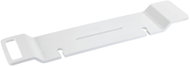 WENKO Matera bath bridge, polyresin, white, 94×20×5cm - Bathroom Shelf