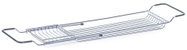 ZELLER Bath rack, metal, silver, 15.5×4cm - Bathroom Shelf