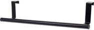 STORAGESOLUTIONS Towel holder, metal, black, 36×15cm - Towel Rack