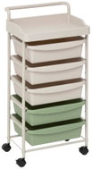 5FIVE SIMPLY SMART Deskolor trolley, on wheels, 6 drawers, multicoloured, 40×34.5×82cm - Cart