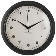 ATMOSPHERA Nástěnné hodiny Clarrise, analogové, černé, na 1 baterii AA, průměr 28 cm - Wall Clock
