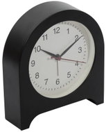 ATMOSPHERA Budík Cedo, analogový, černý, na 1 baterii AA, 14,9 × 4,2 × 16,1 cm - Alarm Clock