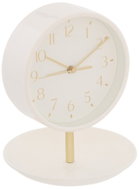 ATMOSPHERA Budík Dany, analogový, bílý, 14 × 14 × 17,3 cm - Alarm Clock