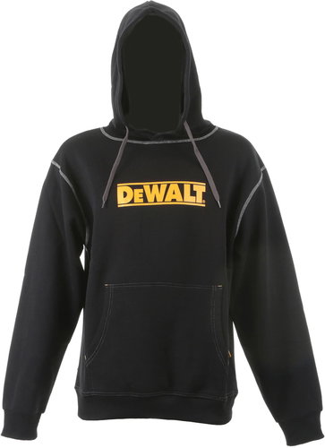DeWALT original men's hooded sweatshirt Hooded black sized. M - Work Hoodie - Main image