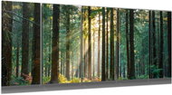 LIOX Silent forest, 125 × 50 cm, five-piece - Painting