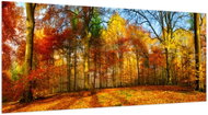 LIOX Painting colourful autumn, 150 × 65 cm - Painting