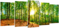 LIOX Painting forest, 200 × 90 cm, five-piece - Painting