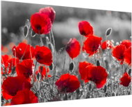 LIOX Poppy painting, 100 × 65 cm - Painting
