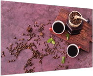 LIOX Picture of a coffee grinder, 90 × 60 cm - Painting