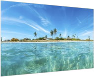LIOX Painting of a clear sea Florida, 40 × 25 cm - Painting