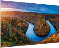 LIOX Painting of nature in the Czech Republic, 100 × 65 cm - Painting