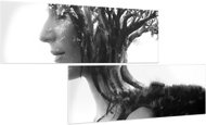 LIOX Picture of the interplay of thoughts, 160 × 80 cm, two-part - Painting
