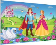 LIOX Picture for children prince and princess, 150 × 100 cm - Painting