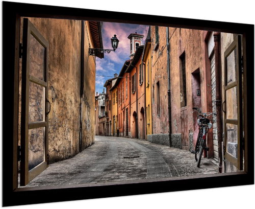 LIOX Image 3D window, 90 × 60 cm - Painting - Main image