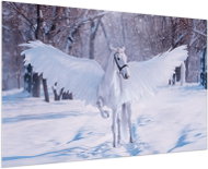 LIOX Picture of a pegasus in the snow, 60 × 40 cm - Painting