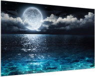 LIOX Full moon over the sea, 100 × 65 cm - Painting