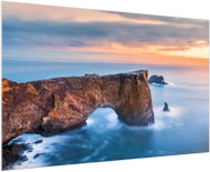 LIOX Painting rock arch Island, 100 × 65 cm - Painting
