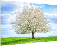 LIOX Painting cherry on a green meadow, 40 × 25 cm - Painting