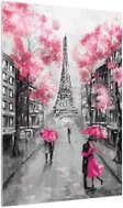 LIOX Oil painting Paris pink, 60 × 90 cm - Painting