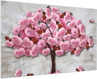 LIOX Fairy tale pink tree, 40 × 25 cm - Painting